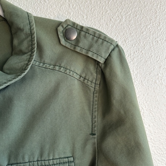 Rubbish Army Jacket Green Women‎ Size M Cargo Military Pockets - Picture 4 of 12